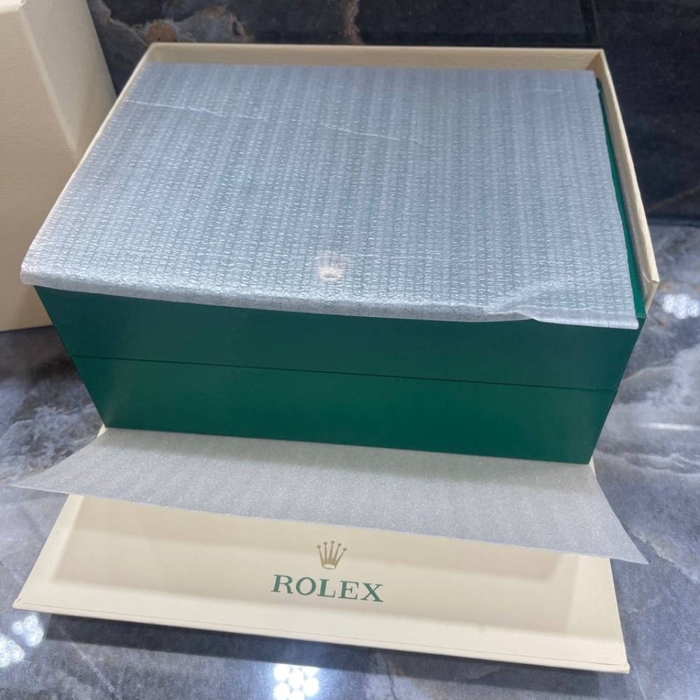 Brand new Rolex box gold diamond pawn Cuban 10k 14k solid - Picture 5 of 8